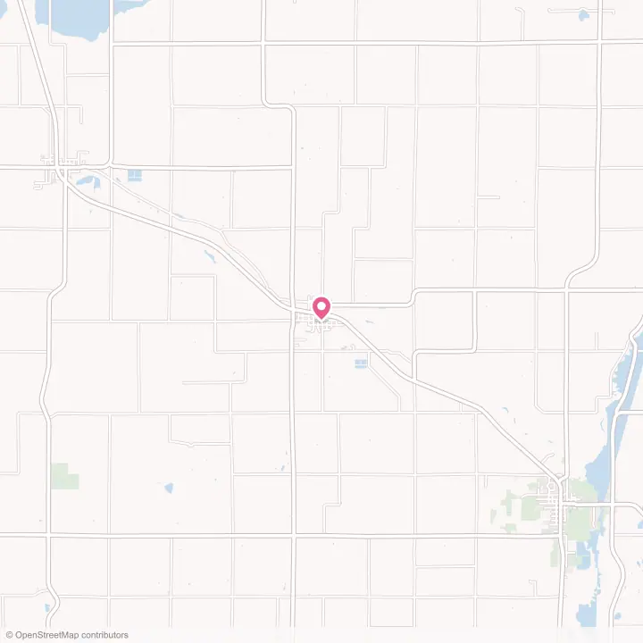 Map of the flower delivery area in Clarissa, Minnesota