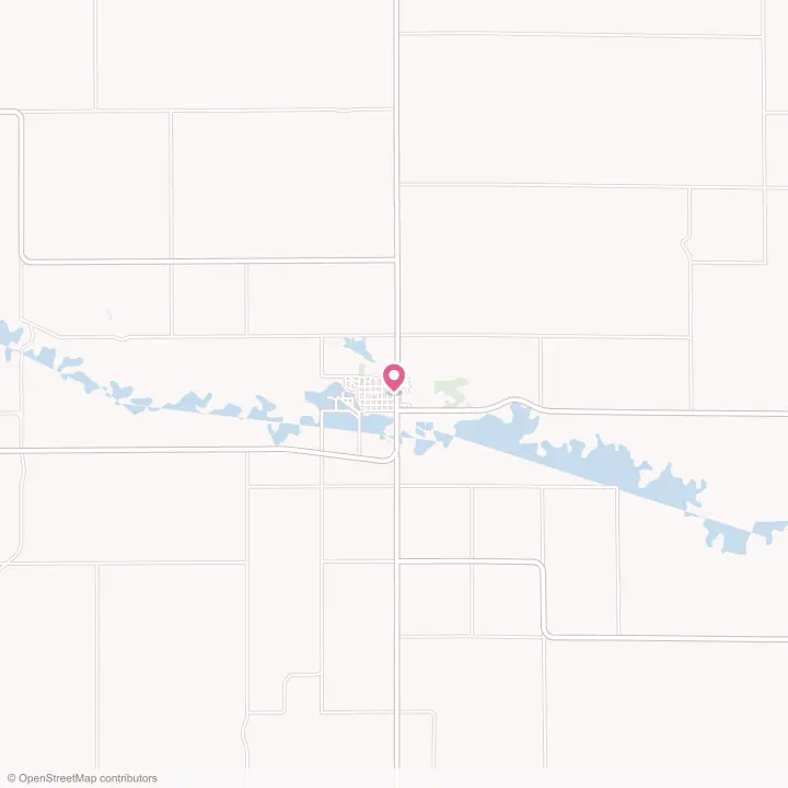 Map of the flower delivery area in Mott, North Dakota