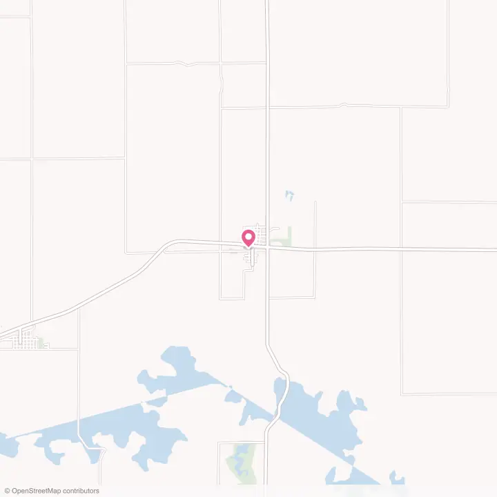 Map of the flower delivery area in Elgin, North Dakota