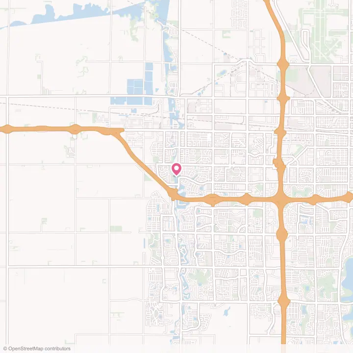 Map of the flower delivery area in West Fargo, North Dakota