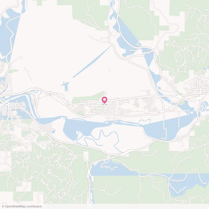 Map of the flower delivery area in Central Park, Washington