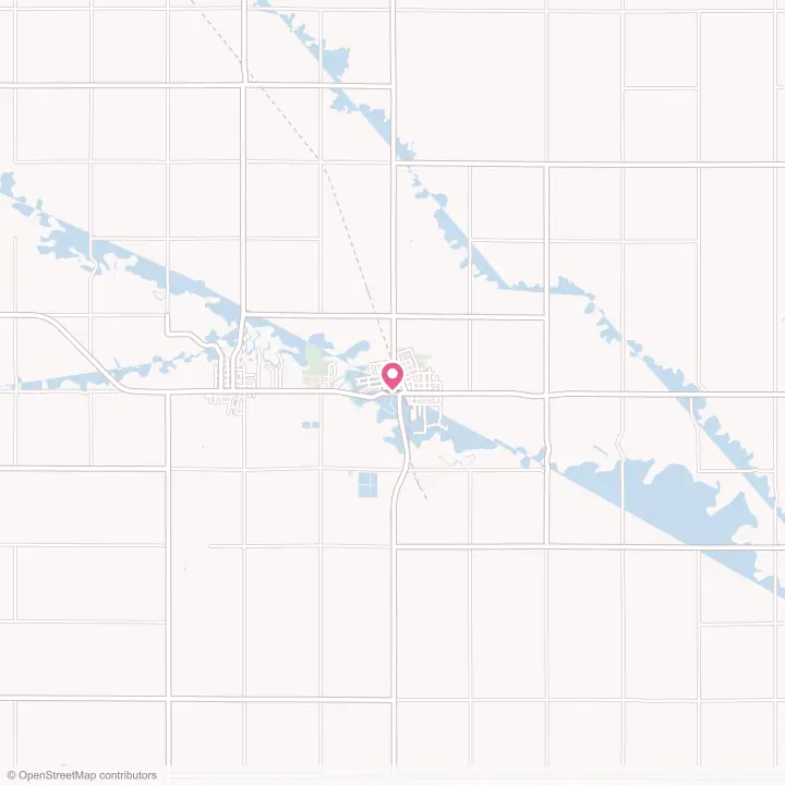 Map of the flower delivery area in Mayville, North Dakota