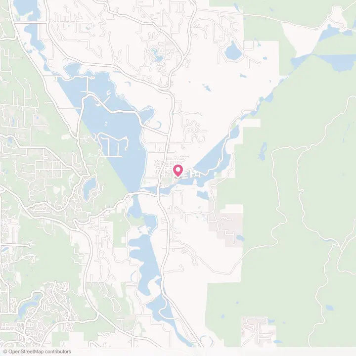 Map of the flower delivery area in Carnation, Washington