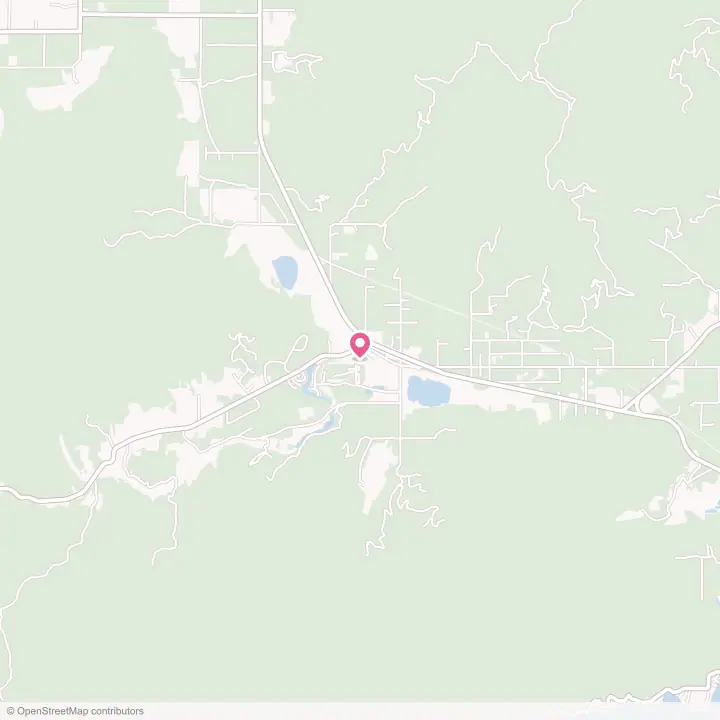 Map of the flower delivery area in Blanchard, Idaho