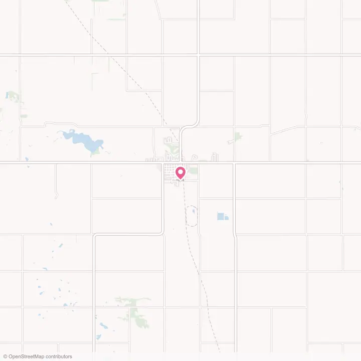 Map of the flower delivery area in Park River, North Dakota