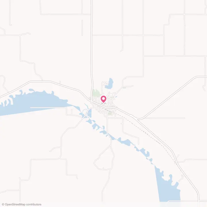 Map of the flower delivery area in Plentywood, Montana