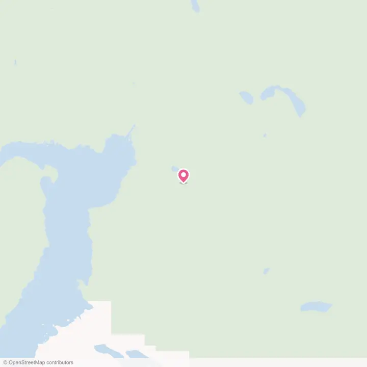 Map of the flower delivery area in Sitka, Alaska
