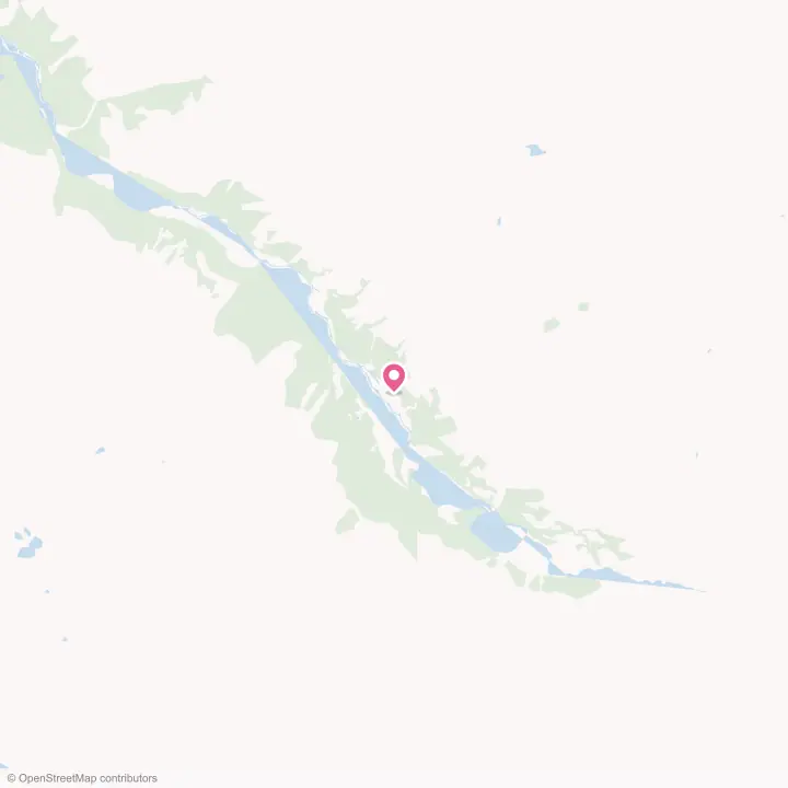 Map of the flower delivery area in Anchorage, Alaska