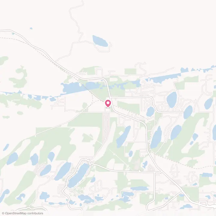 Map of the flower delivery area in Houston, Alaska