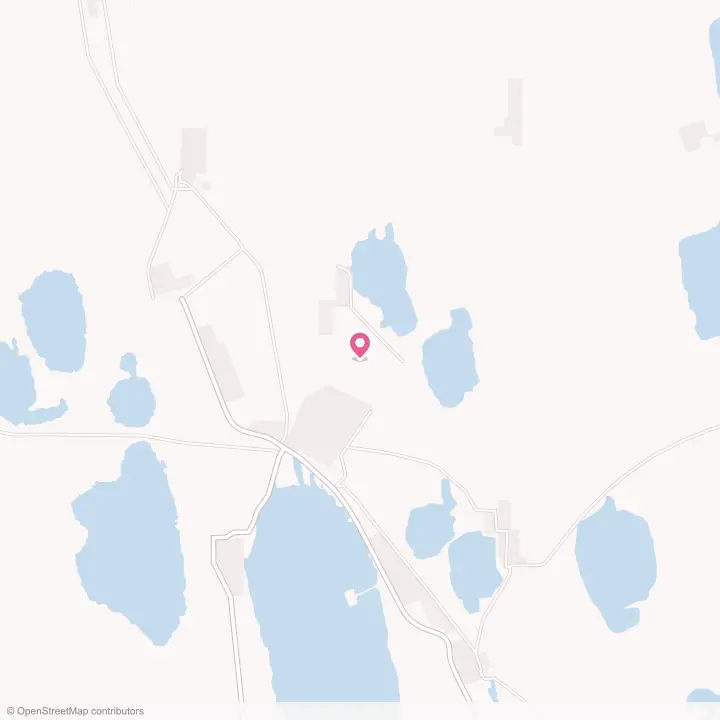 Map of the flower delivery area in Prudhoe Bay, Alaska