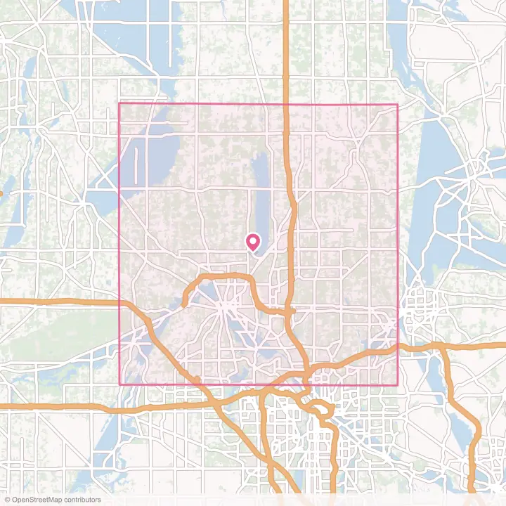 Map of the flower delivery area in Trumbull County, Ohio