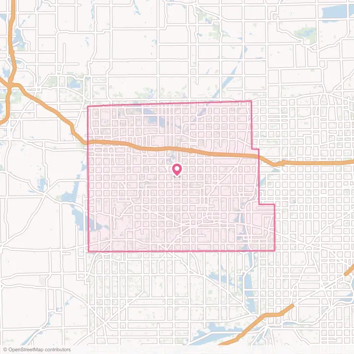 Map of the flower delivery area in Williams County, Ohio
