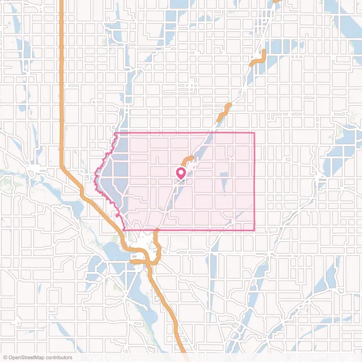 Map of the flower delivery area in Plymouth County, Iowa